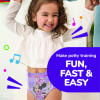 Pull-Ups Learning Designs Potty Training Pants For Girls, Size 2T-3T, 16 Lbs To 34 Lbs, 94/Carton