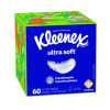 Ultra Soft Facial Tissue, 3-Ply, White, 60 Sheets/Box, 18 Boxes/Carton