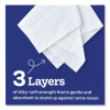 Ultra Soft Facial Tissue, 3-Ply, White, 120 Sheets/Box, 4 Boxes/Pack, 8 Packs/Carton