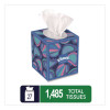 Anti-Viral Facial Tissue, 3-Ply, White, 55 Sheets/Box, 27 Boxes/Carton