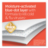 Anti-Viral Facial Tissue, 3-Ply, White, 55 Sheets/Box, 27 Boxes/Carton