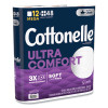 Ultra Comfortcare Toilet Paper, Soft Tissue, Septic Safe, 2-Ply, White, 284 Sheets/Roll, 12 Rolls/Pack, 48 Rolls/Carton