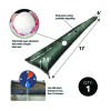 Flood Barriers, 6" x 17 Ft x, 3.5", 1 Barrier