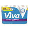 Multi-Surface Cloth Choose-A-Sheet Kitchen Roll Paper Towels 2-Ply, 11 X 5.9, White, 83/Roll, 6 Rolls/Pack, 4 Packs/Carton