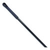 Color Coded Fiberglass Handle, 1" Dia x 48", Black