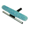 Combo Window Washer And Squeegee, 12" Wide Blade, Black