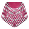 Anti-Splash Urinal Screen, Apple Cinnamon Scent, Red, 0.11 Oz, 10/Box