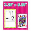 Subtraction 0 To 12 Flash Cards, Grades 1 To 5, 3.25" x 5.25", Assorted Colors, 54 Cards