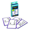 Multiplication 0 To 12 Flash Cards, Grades 4 To 6, 3.25" x 5.25", Assorted Colors, 54 Cards