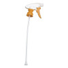 Chemical Resistant Trigger Sprayer, 9.88" Tube, Fits 32 Oz Bottles, Yellow/White