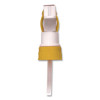 Chemical Resistant Trigger Sprayer, 9.88" Tube, Fits 32 Oz Bottles, Yellow/White