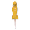 Chemical Resistant Trigger Sprayer, 9.88" Tube, Fits 32 Oz Bottles, Yellow/White