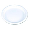 Champware Molded Fiber Tableware, Molded Fiber Plate, 9" Dia, White, 125 Plates/Sleeve, 4 Sleeves/Carton