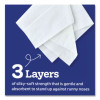 Ultra Soft Facial Tissue, 3-Ply, White, 120 Sheets/Box, 6 Boxes/Pack, 4 Packs/Carton