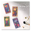 On The Go Packs Facial Tissues, 3-Ply, White, 10 Sheets/Pouch, 8 Pouches/Pack, 12 Packs/Carton