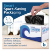 Reprocessed Resin Can Liners, 60 Gal, 1.2 Mil, 38 x 58, Black, 50 Bags/Carton