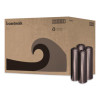 Reprocessed Resin Can Liners, 60 Gal, 1.2 Mil, 38 x 58, Black, 50 Bags/Carton