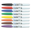 Vis-A-Vis Wet Erase Marker, Fine Bullet Tip, Assorted Colors, 8/Set