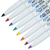 Vis-A-Vis Wet Erase Marker, Fine Bullet Tip, Assorted Colors, 8/Set
