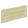 Alera Seville Series Modesty Panel For D-Top Tables, 44.3w x 0.63d x 13.78h, Oak Melamine/Wood