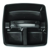 Small Caddy, 9.25 x 9.25 x 12, Black, 6/Pack