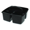 Small Caddy, 9.25 x 9.25 x 12, Black, 6/Pack