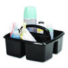Small Caddy, 9.25 x 9.25 x 12, Black, 6/Pack