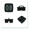 Small Caddy, 9.25 x 9.25 x 12, Black, 6/Pack