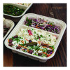 Fiber Catering Pans, 3 Compartments, 10.3 x 2.8 x 12.8, Paper, Natural, 200/Carton