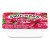Jelly/Jam Plastic Portion Control Cups, Strawberry, 0.5 Oz Cup, 200/Carton