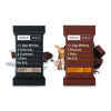 Minis Protein Bars, Chocolate Sea Salt And Peanut Butter Chocolate, 0.9 Oz Bar, 8/Box