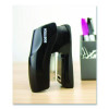 Flat Clinch Stapler, 40-Sheet Capacity, Black