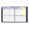 Quicknotes Weekly/Monthly Planner, 10 x 8, Black Cover, 12-Month (July To June): 2025 To 2026