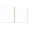Ashley G Multicolor Smoke Academic Weekly/Monthly Planner, 11" x 8.5", Multicolor Cover, 12-Month (Jul-Jun): 2025 To 2026