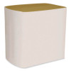 Interfold Napkins, 1-Ply, 8.8 x 6.3, Kraft, 500/Pack, 12 Packs/Carton