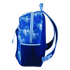 Bijoux Deluxe Backpack And Lunch Bag Bundle, Backpack: 13.5" x 7" x 18.5", Lunch Bag: 7.5" x 4.25" x 9", Light Blue Galaxy