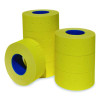 Punch-Hole Lavel, 0.83 x 0.47, Yellow, 1,000/Roll, 8 Rolls/Pack