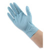 Disposable Examination Nitrile Gloves, Powder-Free, X-Small, 5 Mil Thick, 9.5" Long, Blue, 100/Box, 10 Boxes/Carton