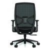 Protask Executive Task Chair, Supports Up To 275 Lb, 19.06" To 22.44" Seat Height, Black Seat/Back, Black Base