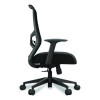 Protask Executive Task Chair, Supports Up To 275 Lb, 19.06" To 22.44" Seat Height, Black Seat/Back, Black Base