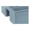 Maxirough Maid Caddies, Two Compartments, 12 x 7, Gray