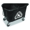 Premier Downpress Mop Bucket And Wringer, 32 To 35 Qt, Black