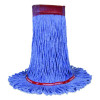 Maxiclean Loop-End Mop, Cotton/Synthetic, 24 Oz, Blue