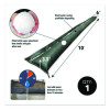 Flood Barriers, 6" x 10 Ft x, 3.5", 1 Barrier