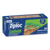 Resealable Sandwich Bags, 6.5" x 5.88", Clear, 50/Box