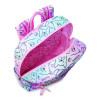 Adorable Dogs Life Backpack, 12" x 5" x 16", Tie-Dye Pink/Blue