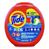 Pods Laundry Detergent, He Compatible, Coldwater Clean Original, 66 Oz Tub, 76 Pods/Tub, 4 Tubs/Carton