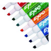 Low-Odor Dry-Erase Markers, Broad Chisel Tip, Assorted Colors, 8/Pack