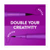 Flair Dual Porous Point Pen, Stick, Medium 0.7 Mm Bullet, Pressure-Sensitive Brush, Assorted Ink And Barrel Colors, 8/Pack
