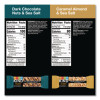 Thins Dark Chocolate Nuts And Sea Salt/Caramel Almond And Sea Salt Variety Pack, 0.74 Oz Bar, 20/Box